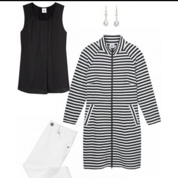 cabi Black Snap Blouse - Size Small - EUC - Picture 6 of 6